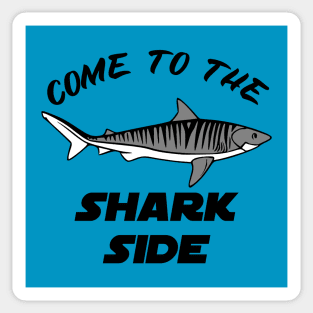 Come to the Shark Side Sticker